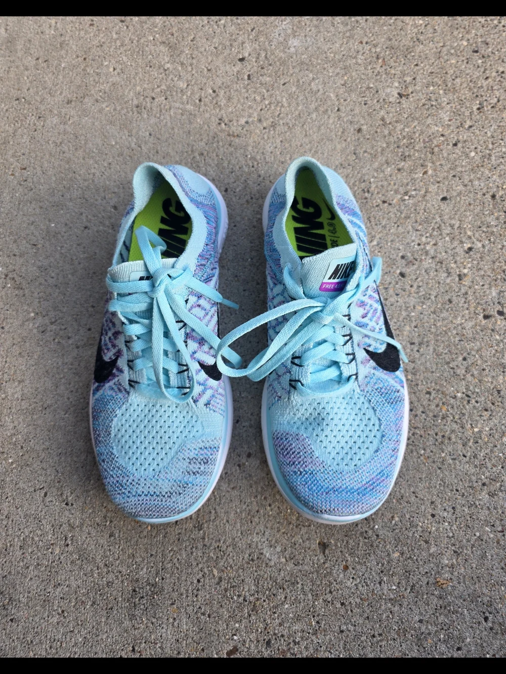 Nike Women's Free 4.0 Flyknit  Size 7